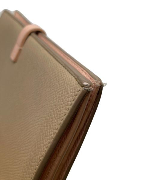 CELINE（セリーヌ）CELINE (セリーヌ) ストラップラージウォレット ベージュの古着・服飾アイテム