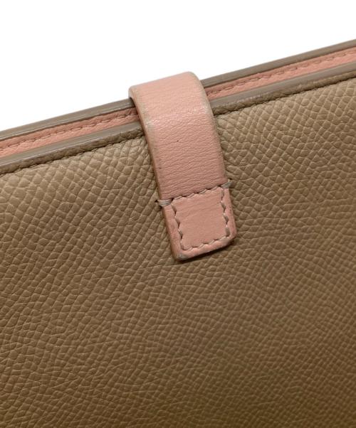 CELINE（セリーヌ）CELINE (セリーヌ) ストラップラージウォレット ベージュの古着・服飾アイテム