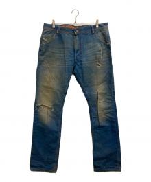 DIESEL（ディーゼル）の古着「KROOLEY デニムパンツ」｜インディゴ