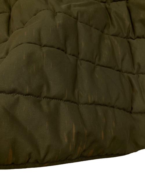 STUDIO NICHOLSON（スタジオ ニコルソン）STUDIO NICHOLSON (スタジオ ニコルソン) TECHNICAL COTTON QUILTED LINER VEST オリーブ サイズ:Mの古着・服飾アイテム