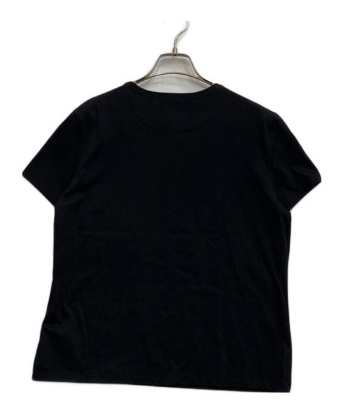 HERMES（エルメス）HERMES (エルメス) エンブロイダリーポケットトTシャツ ブラック サイズ:42の古着・服飾アイテム