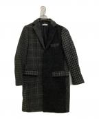 BEAUTY&YOUTH×Harris Tweedビューティーアンドユース×ハリスツイード）の古着「チェスターコート」｜グレー