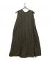 eclat（エクラ）の古着「リネンマキシワンピース」｜オリーブ