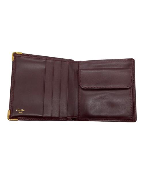 Cartier（カルティエ）Cartier (カルティエ) 2つ折り財布 レッドの古着・服飾アイテム