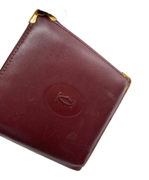 Cartier（カルティエ）Cartier (カルティエ) 2つ折り財布 レッドの古着・服飾アイテム