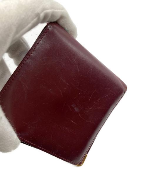 Cartier（カルティエ）Cartier (カルティエ) 2つ折り財布 レッドの古着・服飾アイテム
