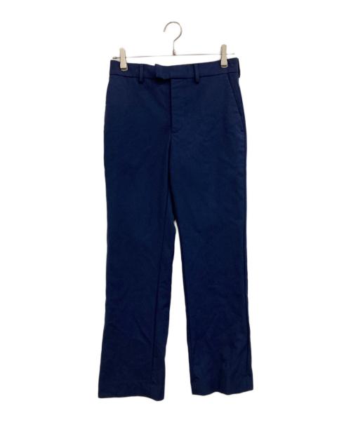 BALENCIAGA（バレンシアガ）BALENCIAGA (バレンシアガ) BB刺繍スラックス ネイビー サイズ:34の古着・服飾アイテム
