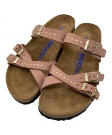 BIRKENSTOCK（ビルケンシュトック）の古着「サンダル」｜ブラウン×ピンク