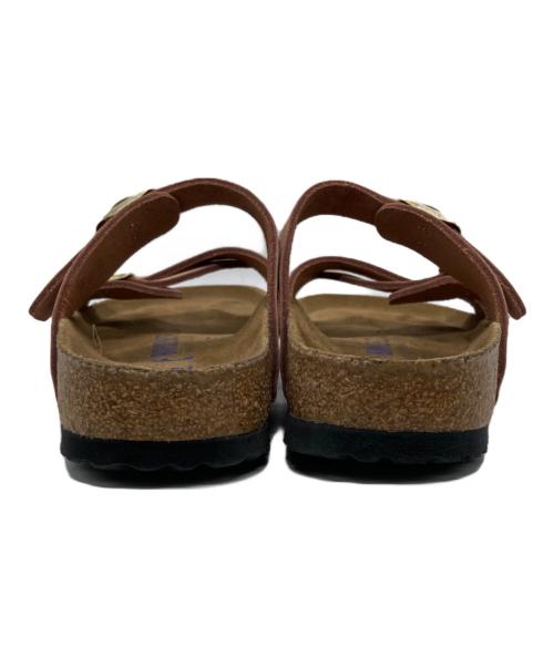 BIRKENSTOCK（ビルケンシュトック）BIRKENSTOCK (ビルケンシュトック) サンダル ブラウン×ピンク サイズ:24の古着・服飾アイテム