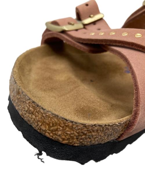 BIRKENSTOCK（ビルケンシュトック）BIRKENSTOCK (ビルケンシュトック) サンダル ブラウン×ピンク サイズ:24の古着・服飾アイテム