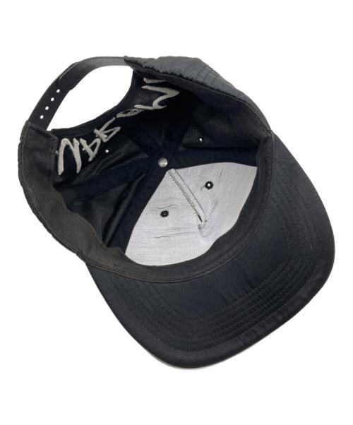 SUPREME（シュプリーム）SUPREME (シュプリーム) satin back arc 5-panel cap ブラックの古着・服飾アイテム
