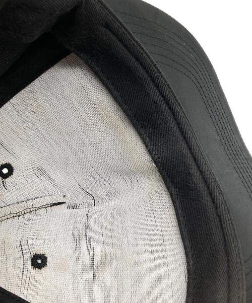 SUPREME（シュプリーム）SUPREME (シュプリーム) satin back arc 5-panel cap ブラックの古着・服飾アイテム