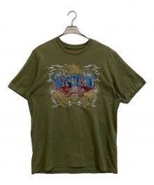 SUPREME（シュプリーム）の古着「Supreme  World famous Tシャツ」｜カーキ