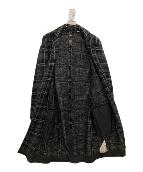 DIESEL（ディーゼル）DIESEL (ディーゼル) ウールロングコート ブラック サイズ:Lの古着・服飾アイテム
