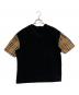 BURBERRY LONDON (バーバリーロンドン) ノバチェック切替Ｔシャツ ブラック サイズ:XS：7000円