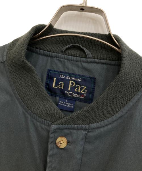 lapaz（ラパス）lapaz (ラパス) ダービージャケット ネイビー サイズ:Lの古着・服飾アイテム