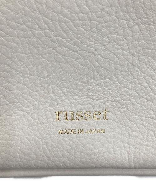 russet（ラシット）russet (ラシット) ラシットメッシュショルダーバッグ ホワイトの古着・服飾アイテム