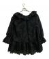 apart by (アパートバイ) フリルブラウス ブラック サイズ:F：4000円