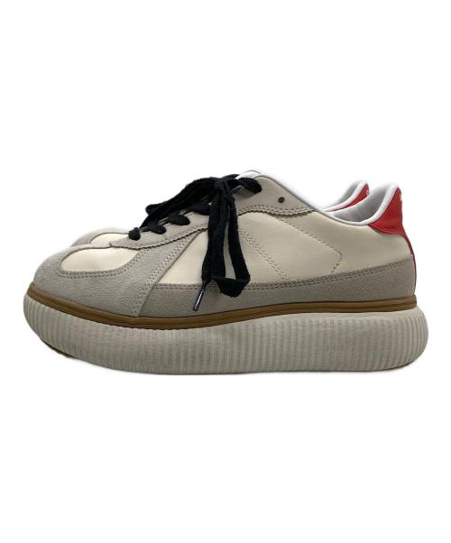 Onitsuka Tiger（オニツカタイガー）Onitsuka Tiger (オニツカタイガー) DELECITY ローカットスニーカー ベージュ サイズ:23.5の古着・服飾アイテム