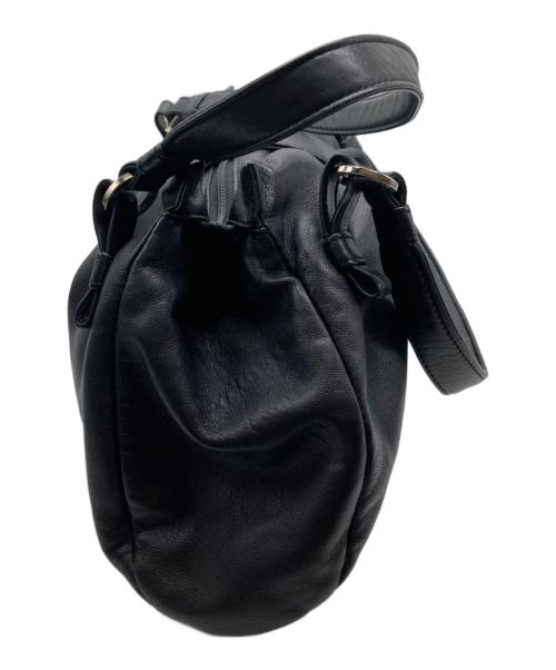 LOEWE（ロエベ）LOEWE (ロエベ) ナッパレザーハンドバッグ ブラックの古着・服飾アイテム