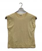 TOMORROW LAND collectionトゥモローランドコレクション）の古着「ノースリーブカットソー」｜イエロー