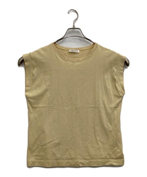 TOMORROW LAND collection（トゥモローランドコレクション）TOMORROW LAND collection (トゥモローランドコレクション) ノースリーブカットソー イエロー サイズ:Sの古着・服飾アイテム