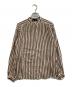 TOMORROW LAND collection（トゥモローランドコレクション）の古着「シルク混シャツ」｜ブラウン