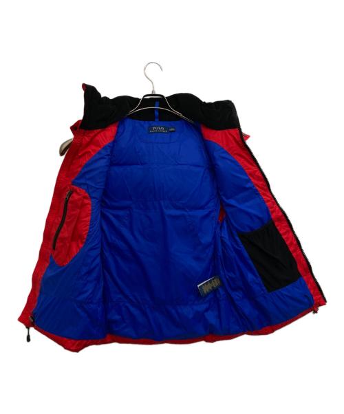 POLO RALPH LAUREN（ポロ・ラルフローレン）POLO RALPH LAUREN (ポロ・ラルフローレン) ダウンベスト レッド サイズ:Sの古着・服飾アイテム