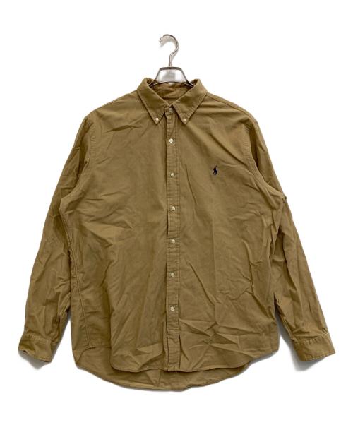 POLO RALPH LAUREN（ポロ・ラルフローレン）POLO RALPH LAUREN (ポロ・ラルフローレン) コーデュロイシャツ ベージュ サイズ:XLの古着・服飾アイテム