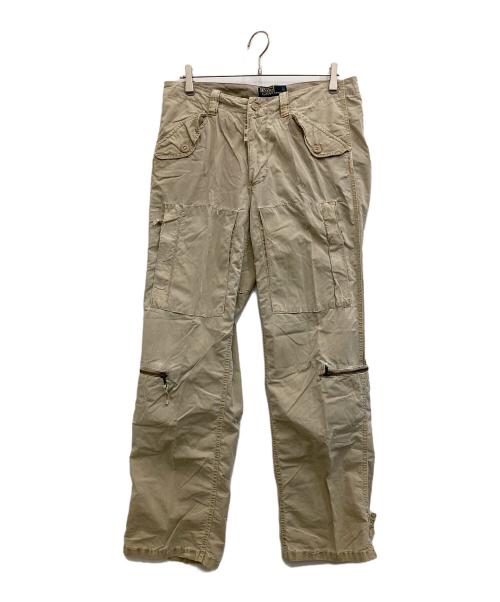 POLO RALPH LAUREN（ポロ・ラルフローレン）POLO RALPH LAUREN (ポロ・ラルフローレン) カーゴパンツ ベージュ サイズ:SIZE W32×L32の古着・服飾アイテム