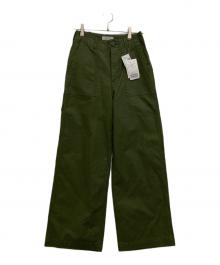 JOURNAL STANDARD relume（ジャーナルスタンダード レリューム）の古着「ワイドベイカーパンツ」｜カーキ
