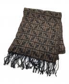 FENDIフェンディ）の古着「マフラー」｜ブラウン