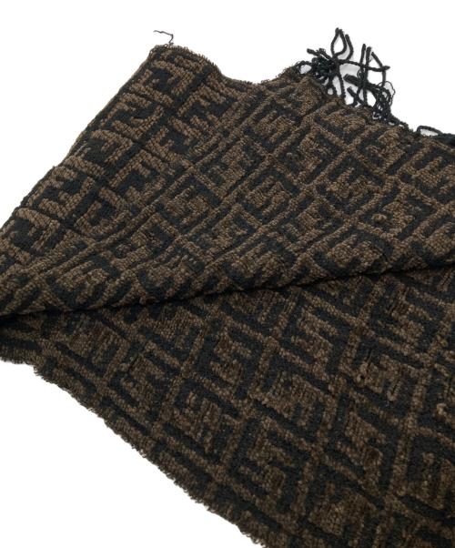 FENDI（フェンディ）FENDI (フェンディ) マフラー ブラウンの古着・服飾アイテム