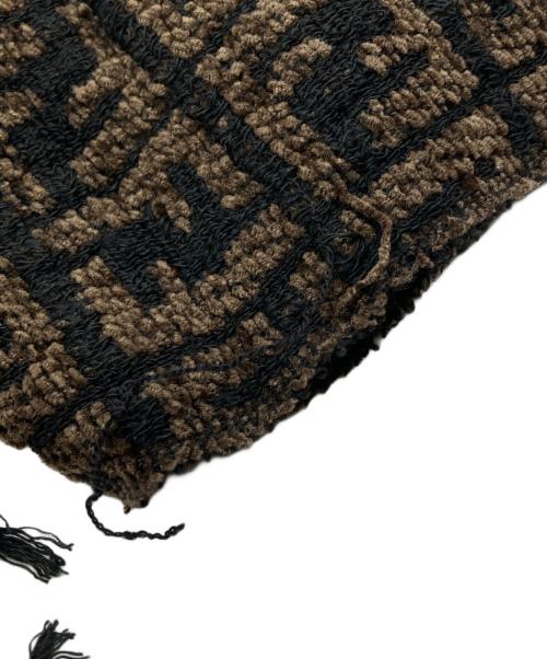 FENDI（フェンディ）FENDI (フェンディ) マフラー ブラウンの古着・服飾アイテム