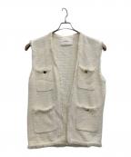 ADAWASアダワス）の古着「ベスト」｜ホワイト