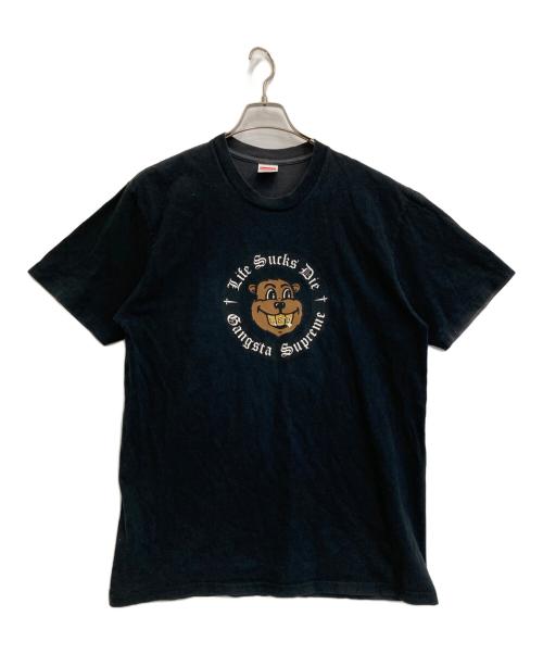 SUPREME（シュプリーム）Supreme (シュプリーム) Life Sucks Die Tee ブラック サイズ:Lの古着・服飾アイテム