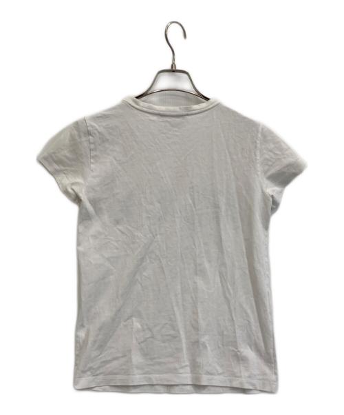 MSGM（エムエスジーエム）MSGM (エムエスジーエム) ロゴTシャツ ホワイト サイズ:XSの古着・服飾アイテム