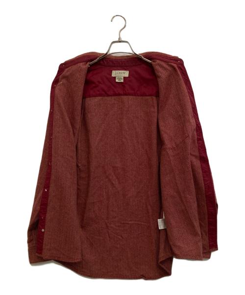 J.CREW（ジェイクルー）J.CREW (ジェイクルー) ボタンダウンシャツ レッド サイズ:Lの古着・服飾アイテム