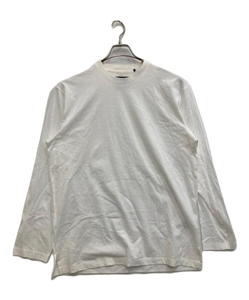 Y-3（ワイスリー）Y-3 (ワイスリー) 長袖カットソー ホワイト サイズ:Mの古着・服飾アイテム