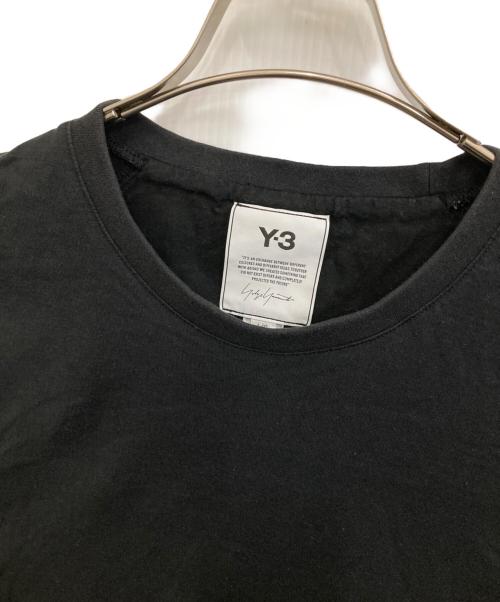 Y-3（ワイスリー）Y-3 (ワイスリー) バッグロゴｔシャツ ブラック サイズ:Lの古着・服飾アイテム