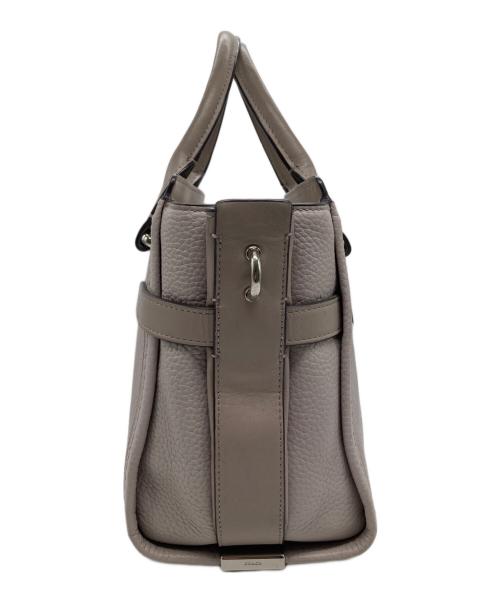 COACH（コーチ）COACH (コーチ) 2WAYショルダーバッグ ライトグレーの古着・服飾アイテム