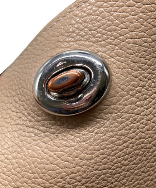 COACH（コーチ）COACH (コーチ) 2WAYショルダーバッグ ベージュの古着・服飾アイテム