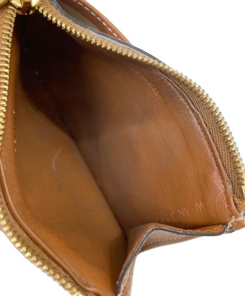 CELINE（セリーヌ）CELINE (セリーヌ) キュイルトリオンフ・フラグメントケース ブラウンの古着・服飾アイテム