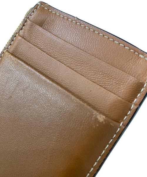 CELINE（セリーヌ）CELINE (セリーヌ) キュイルトリオンフ・フラグメントケース ブラウンの古着・服飾アイテム