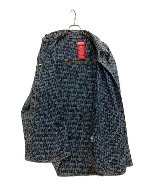 DIESEL（ディーゼル）DIESEL (ディーゼル) D-SIMPLY-OVER / デニムシャツジャケット インディゴ サイズ:XLの古着・服飾アイテム