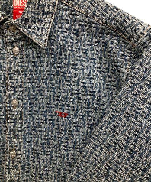 DIESEL（ディーゼル）DIESEL (ディーゼル) D-SIMPLY-OVER / デニムシャツジャケット インディゴ サイズ:XLの古着・服飾アイテム