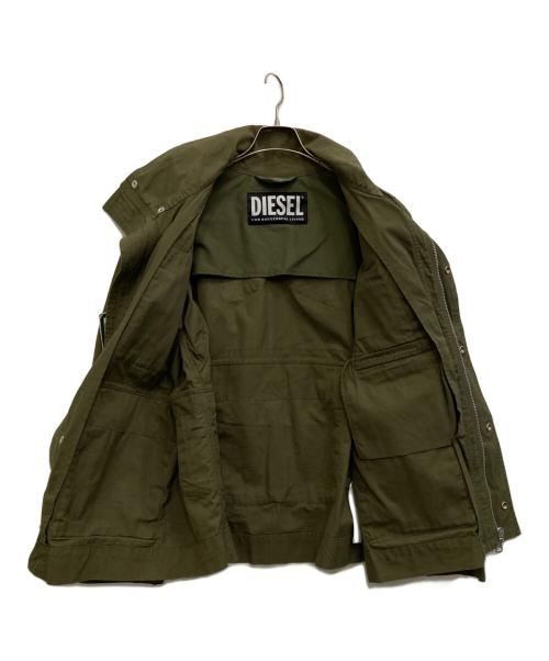 DIESEL（ディーゼル）DIESEL (ディーゼル) J-BATTLE JACKET カーキ サイズ:Mの古着・服飾アイテム