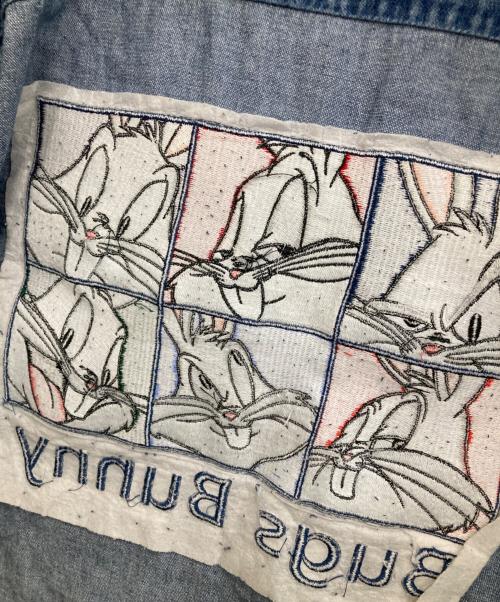 WARNER BROS STUDIO STORE（ワーナーブラザーズ スタジオストア）WARNER BROS STUDIO STORE (ワーナーブラザーズ スタジオストア) デニムシャツ インディゴ サイズ:Mの古着・服飾アイテム