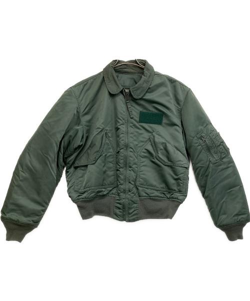 ALPHA INDUSTRIES（アルファインダストリーズ）ALPHA INDUSTRIES (アルファインダストリーズ) CWU-45/P Flight Jacket カーキ サイズ:Lの古着・服飾アイテム