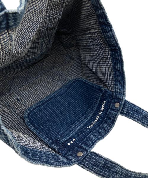 Ron Herman（ロンハーマン）Ron Herman (ロンハーマン) デニムトートバッグ インディゴの古着・服飾アイテム